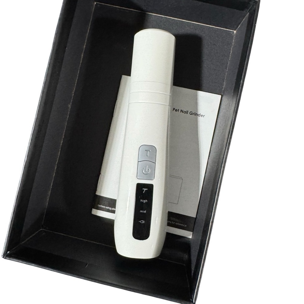 White Pet Nail Grinder